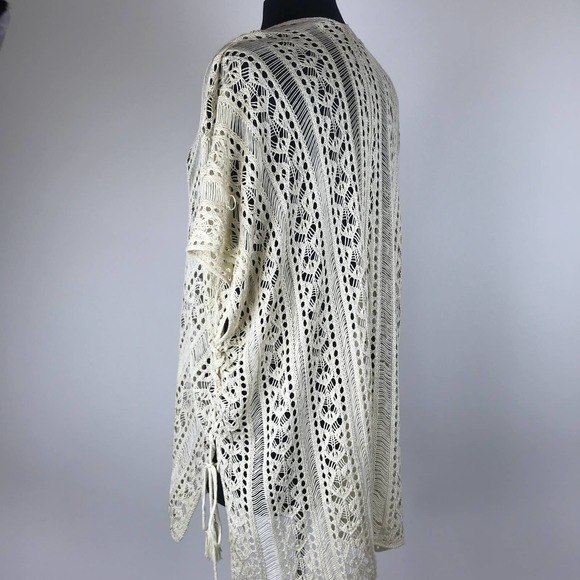 Crochet Knit Tunic Top One Size - Picture 7 of 8